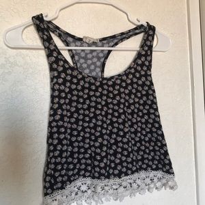 LA hearts Floral Crop Top.